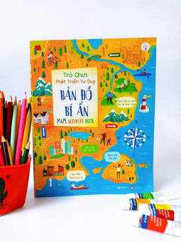 Sách Trò Chơi Trí Tuệ Phát Triển Tư Duy - Map Activity Book