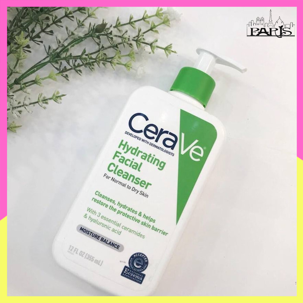 Sữa rửa mặt CeraVe Hydrating Cleanser. Sữa rửa mặt CeraVe cho da khô - 236 ml - The Paris