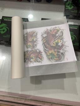 Cuộn giấy thiết kế hình xăm khổ A4 ..209k/1c/50m