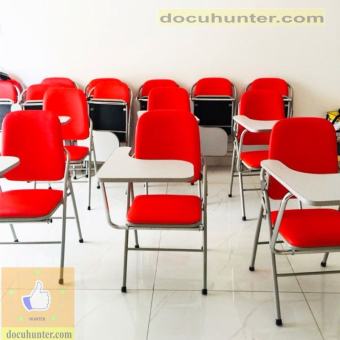 Ghế gấp liền bàn, ghế tay viết Cao Cấp, đủ màu để bạn lựa chọn