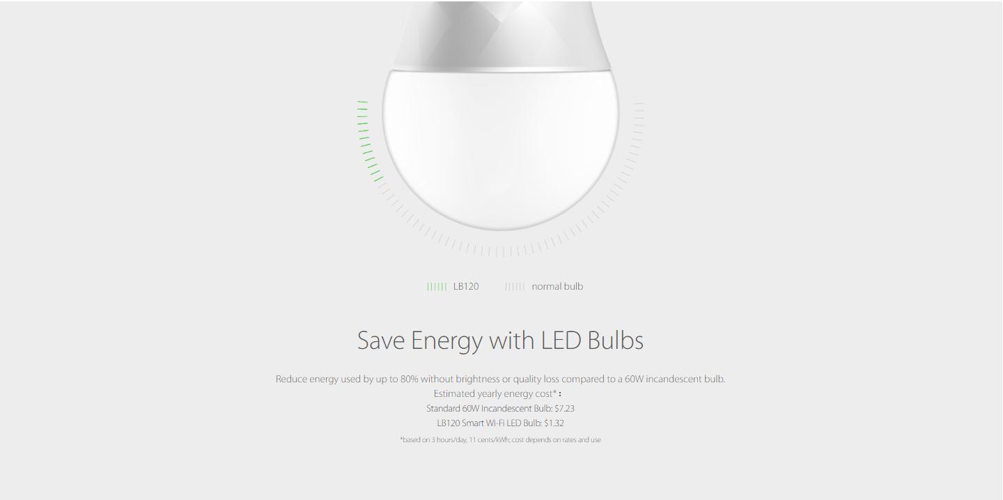 Tp Link Lb120 Smart Wi Fi Led Bulb With Tunable White Light