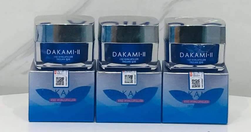 [HCM]Combo 3 Hộp Kem Dakami II Chống Lão Hóa Xóa Mờ Nếp Nhăn-30gr