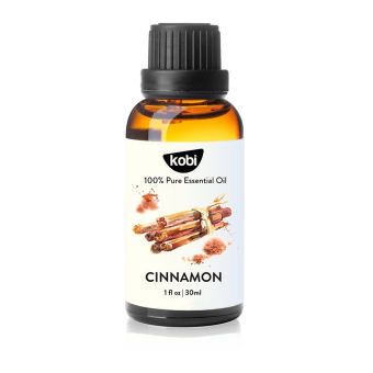 Tinh dầu Quế Kobi Cinnamon essential oil giúp khử mùi, đuổi muỗi, giảm mỡ bụng hiệu quả - 30ml