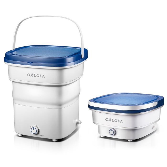 Máy giặt mini, máy giặt gấp gọn, máy giặt vắt quần áo gia dụng mini Calofa CA500, bảo hành 12 tháng - Hàng chính hãng - Bảo hành 12 tháng - Tặng kèm lồng giặt trị giá 300k