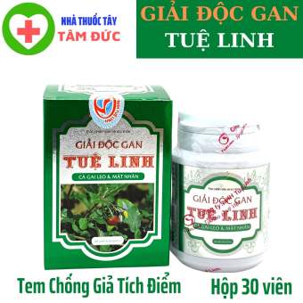 Giải Độc Gan Tuệ Linh - Chai 60 Viên
