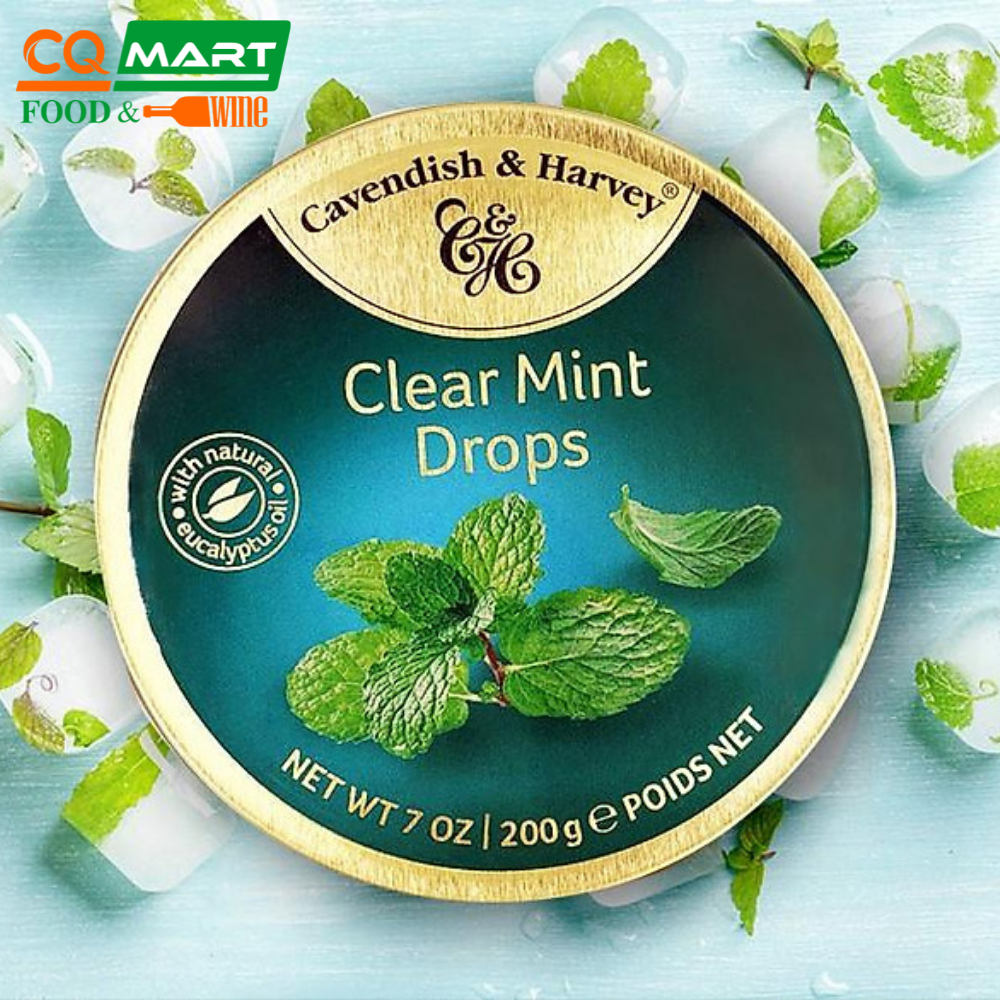 Kẹo Trái cây C&H Clear Mint 200g CQ Mart