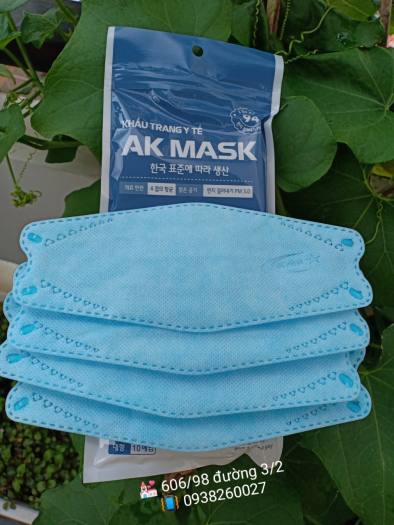 Khẩu trang AK Mask KF94 4D Kháng khuẩn Công nghệ Hàn Quốc