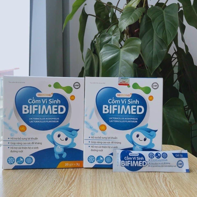 Cốm vi sinh bifimed, hộp 20 gói