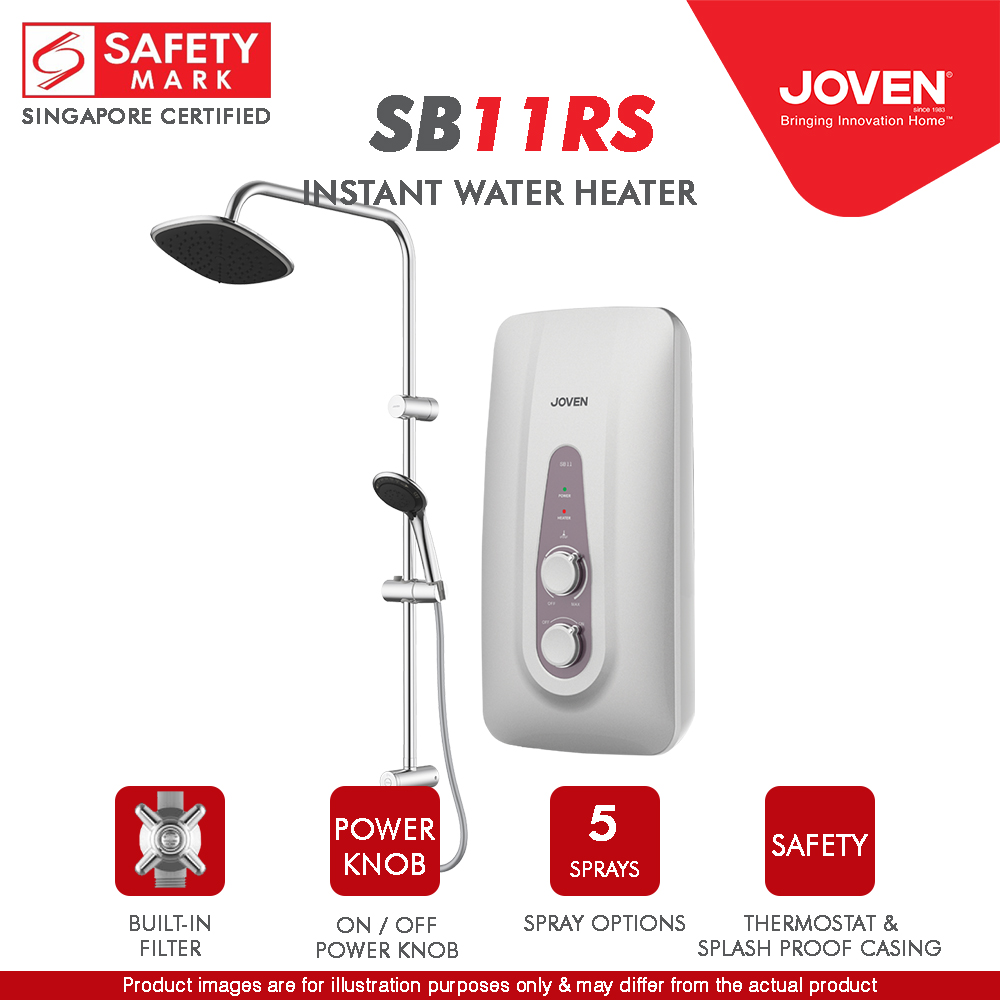 Joven SB11 Instant Water Heater (Grey) | Lazada Singapore