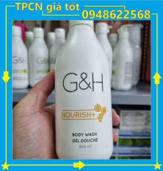 G&H NOURISH sữa tắm dưỡng ẩm (400ml)