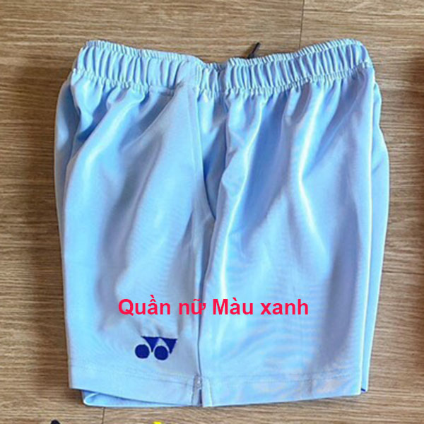 Quần Short Cầu Lông Nữ Yonex Xanh Ngọc