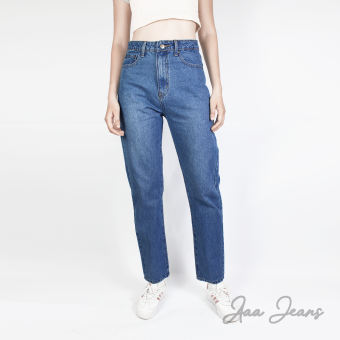 Quần Mom Jeans Sky Blue Aaa Jeans