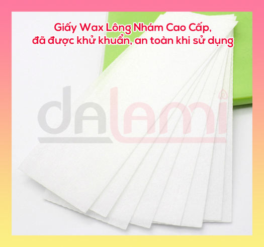 Set 30 Tờ GIẤY WAX LÔNG tại nhà chuyên dùng để wax lông toàn thân, giấy wax đã được khử khuẩn, an toàn khi sử dụng