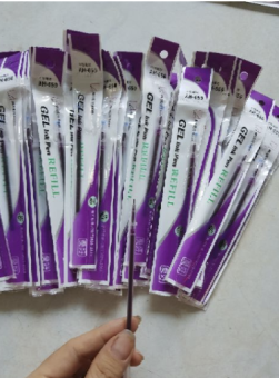 Combo 100 ruột mực tím thay được cho bút cute