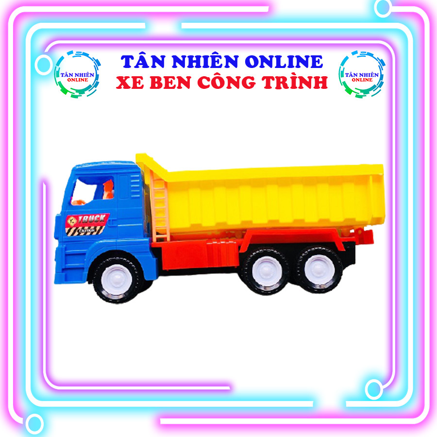 Xe mô hình, xe đồ chơi xe ben, xe tải, xe cẩu, xe công trình cho bé thỏa sức khám phá Đồng Giá 69k, đồ chơi trẻ em, Tân Nhiên Online