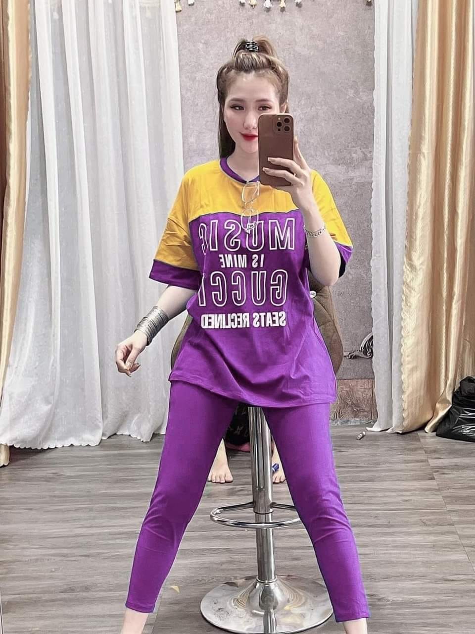 Set Bộ phối màu - logo in nhũ Thời Trang- Hàng Y Hình