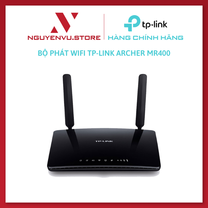 Bộ phát wifi tp-link archer mr400 / tp-link mr200 băng tần kép 4g lte ac1200 - hàng chính hãng