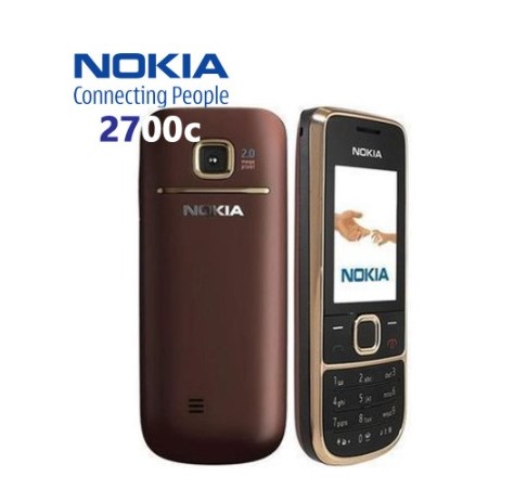 Factory Unlocked Original Nokia 2700 Classic Gold Black Cheap Bar Phone  Mobile