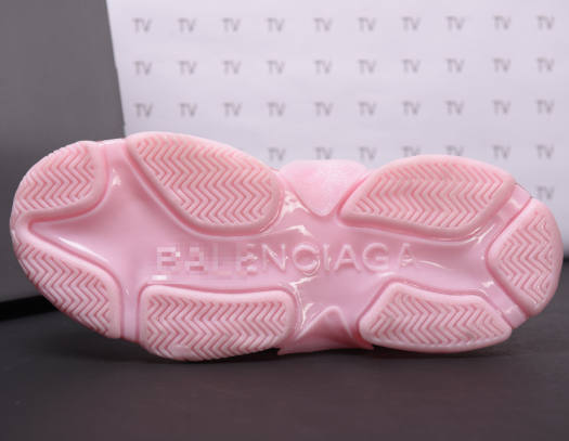 Giày Thể Thao Nam Nữ Sneaker Balen Đế Khí Hồng Phấn