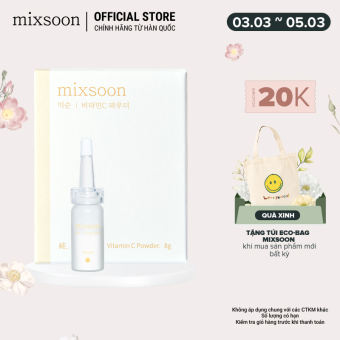 Bột vitamin C dưỡng da Mixsoon Vitamin-C Powder 8g