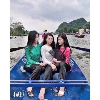 Sét đồ bộ áo bà ba thôn nữ siêu xinh ,chất lụa gấm cao cấp