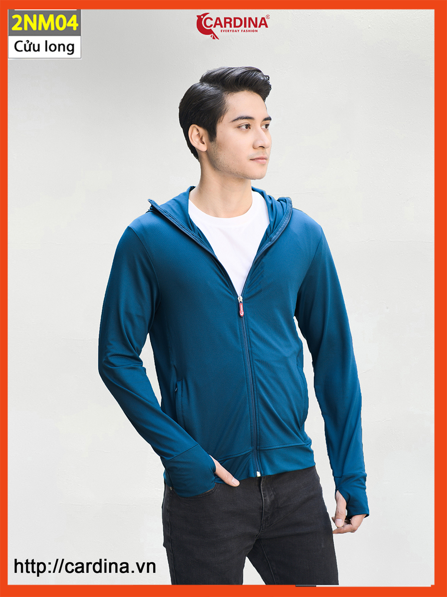 [LAZFASHION88-Voucher 20% đơn 99k max 250k]Áo Chống Nắng Nam 𝐂𝐀𝐑𝐃𝐈𝐍𝐀 1 Lớp Chất Thun Lạnh AirCool Nh