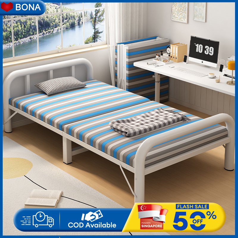 Zinus Super Single Bed Frame - Misty Platform Beige & Smart Base Zinus Super Single Bed Frame - Misty Platform Beige & Smart Base