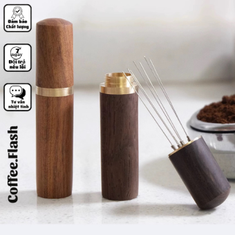 Dụng cụ đánh tơi bột cà phê, khuấy đều bột cà phê 6 kim