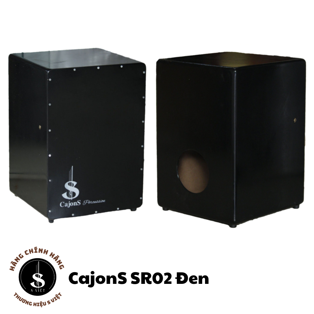 Trống cajon giá rẻ cực kỳ chất lượng, snare dây tem cao cấp chính hãng S Việt mã SR02