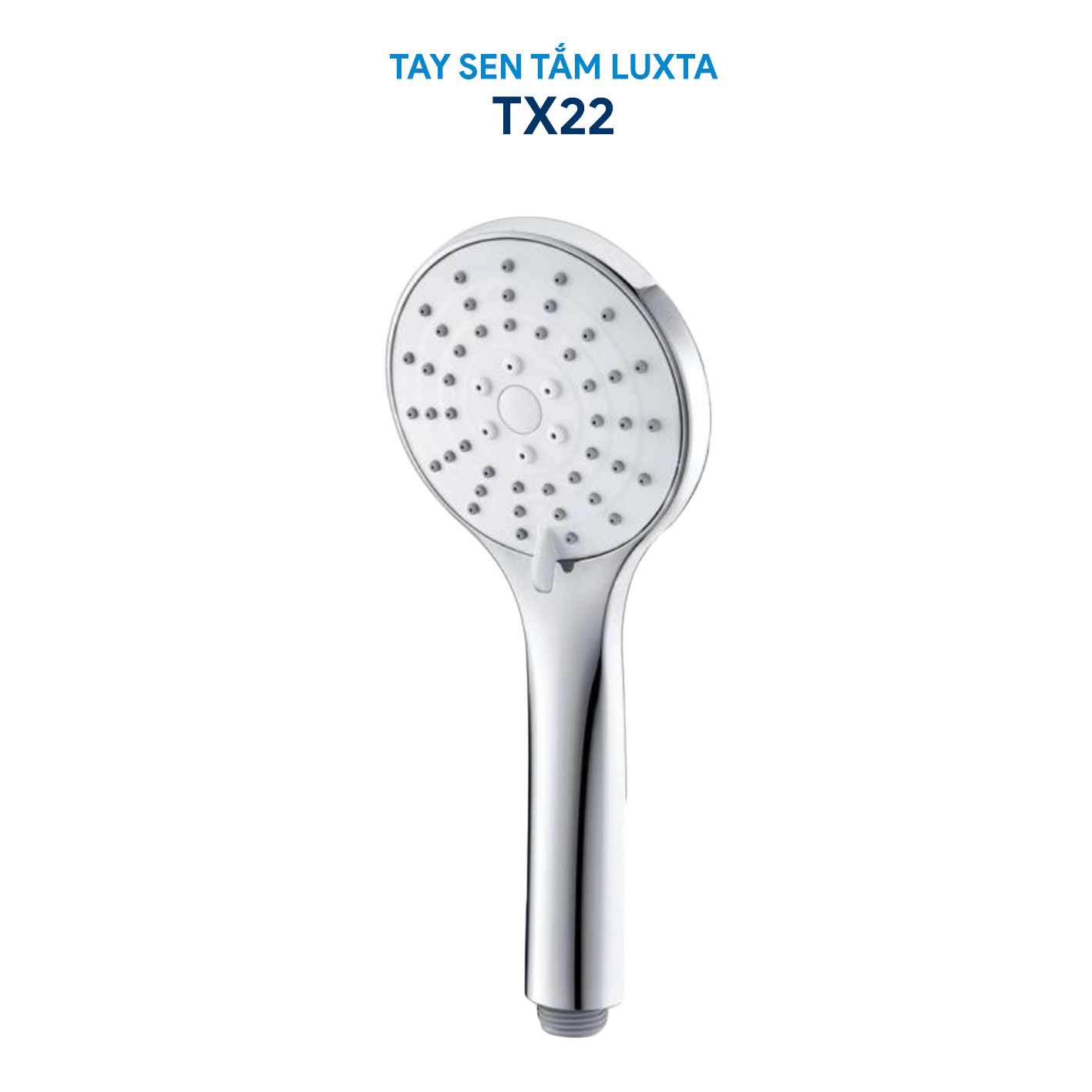 Bộ tay sen tắm / tay sen tăng áp luxta tx22 - tay sen 3 chế độ - bảo hành 1 năm - hàng chính hãng