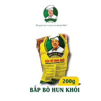 Bắp bò hun khói 200g Ông già Ika