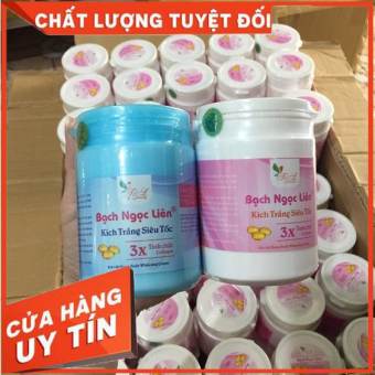 Kích Trắng Body Siêu Tốc Bạch Ngọc Liên 3X 200g Thấm Nhanh , Bật Tone , Mềm Mịn Trắng Sáng Da