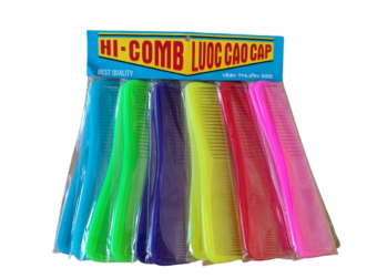 Cây Lược Chải Tóc Nhiều Màu Vĩnh Thuận - Loại Không Cán