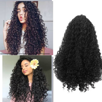 Dài Lượn Sóng Tóc Giả Tổng Hợp Tóc Giả Tóc Giả Đối Với Phụ Nữ Khả Năng Chịu Nhiệt Sợi