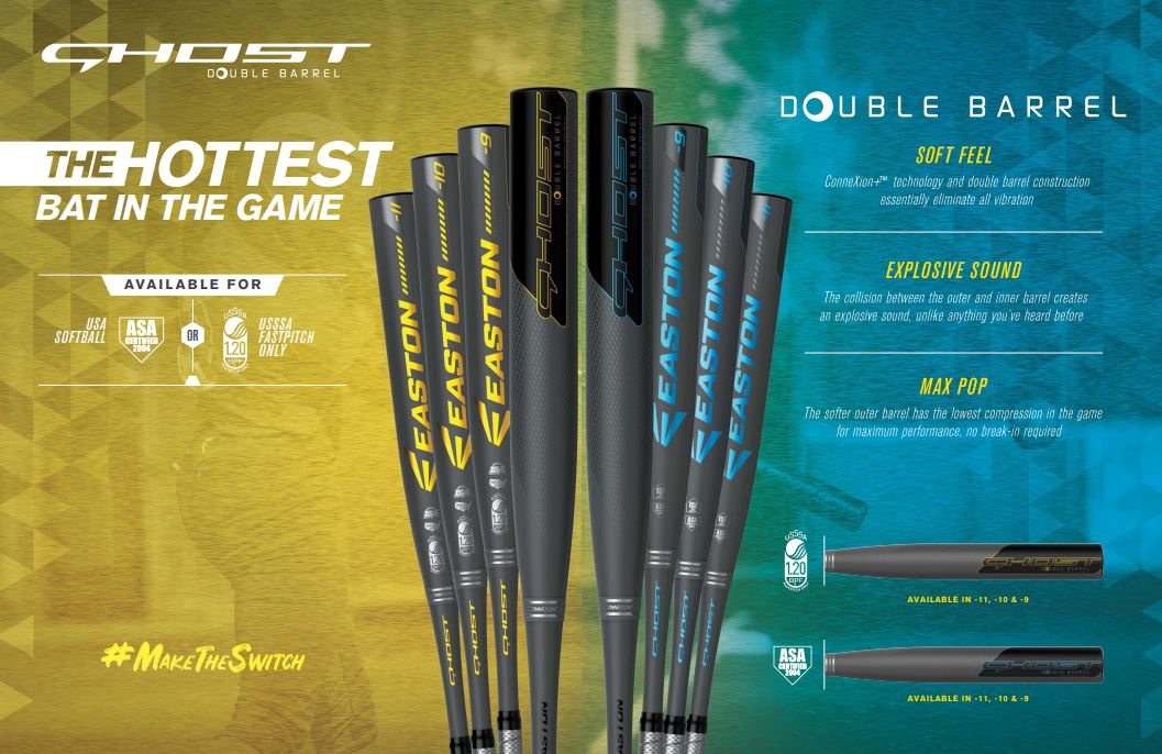 easton ghost fastpitch bat 2018