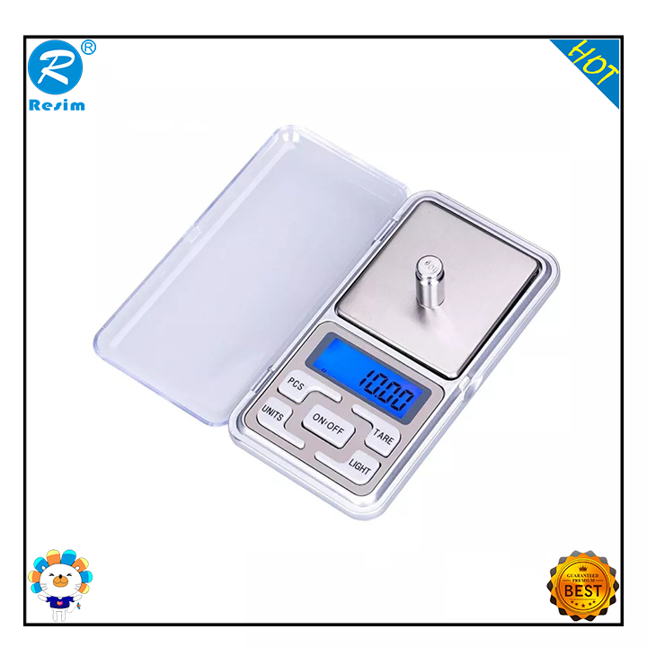 Resim 100/200/300/500g x 0.01g / 0.1g Increment Digital Electronic mini Multi-usage Portable Weighing Kitchen Pocket Scale ราคา 124 บาท*ส่งฟรี