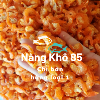 1kg Tôm Thẻ Khô Ngon Ngọt, Đặc Sản Tôm Khô Miền Trung