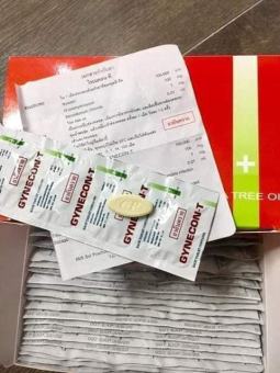 Viên đặt Phụ Khoa GYNECON Trà Xanh Thái Lan