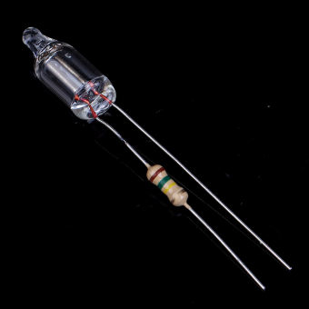 Xi Yang Jing 20 Chiếc Đèn Báo Neon Có Điện Trở Kết Nối Với Đèn Báo 220V 6*16 Mm