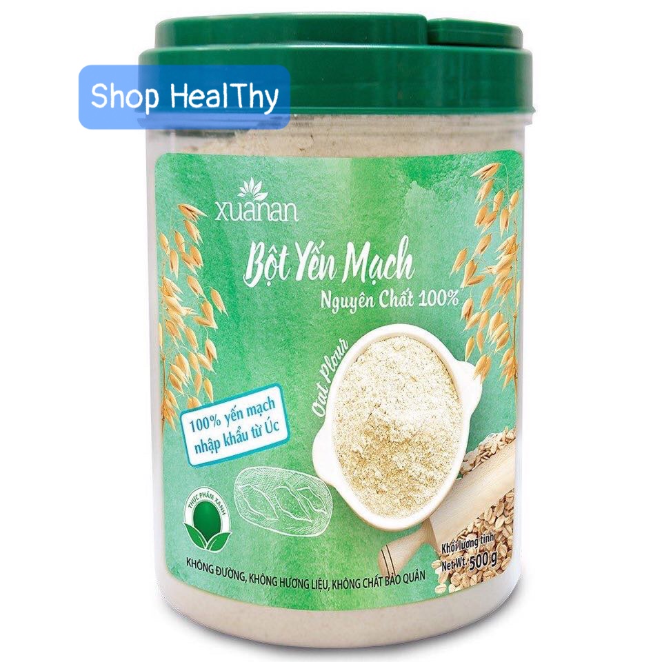 Bột Yến Mạch Xuân An Nguyên Cám Gói Hủ 500gr - Tặng 1 Gói Y.Mạch