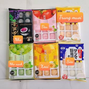 Mochi hoa quả gói 168g siêu mềm ngon