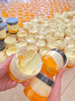 KEM TRỘN MIX SERUM KHỬ THÂM- BODY CỐT THÁI SIÊU TRẮNG SAU 5-7 NGÀY SỬ DỤNG Kem độc quyền