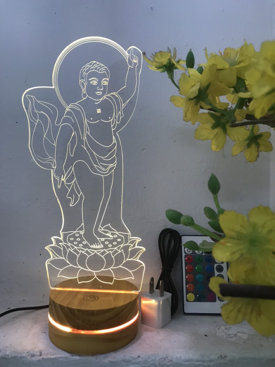 Phật Đản Sanh 28cm 16 màu