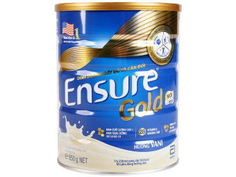 Sữa bột Abbott Ensure gold hương Vani 850g