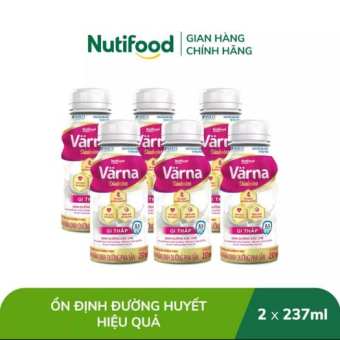 Combo 4 Loc Sữa bột pha sẵn VARNA DIABETES 237ml