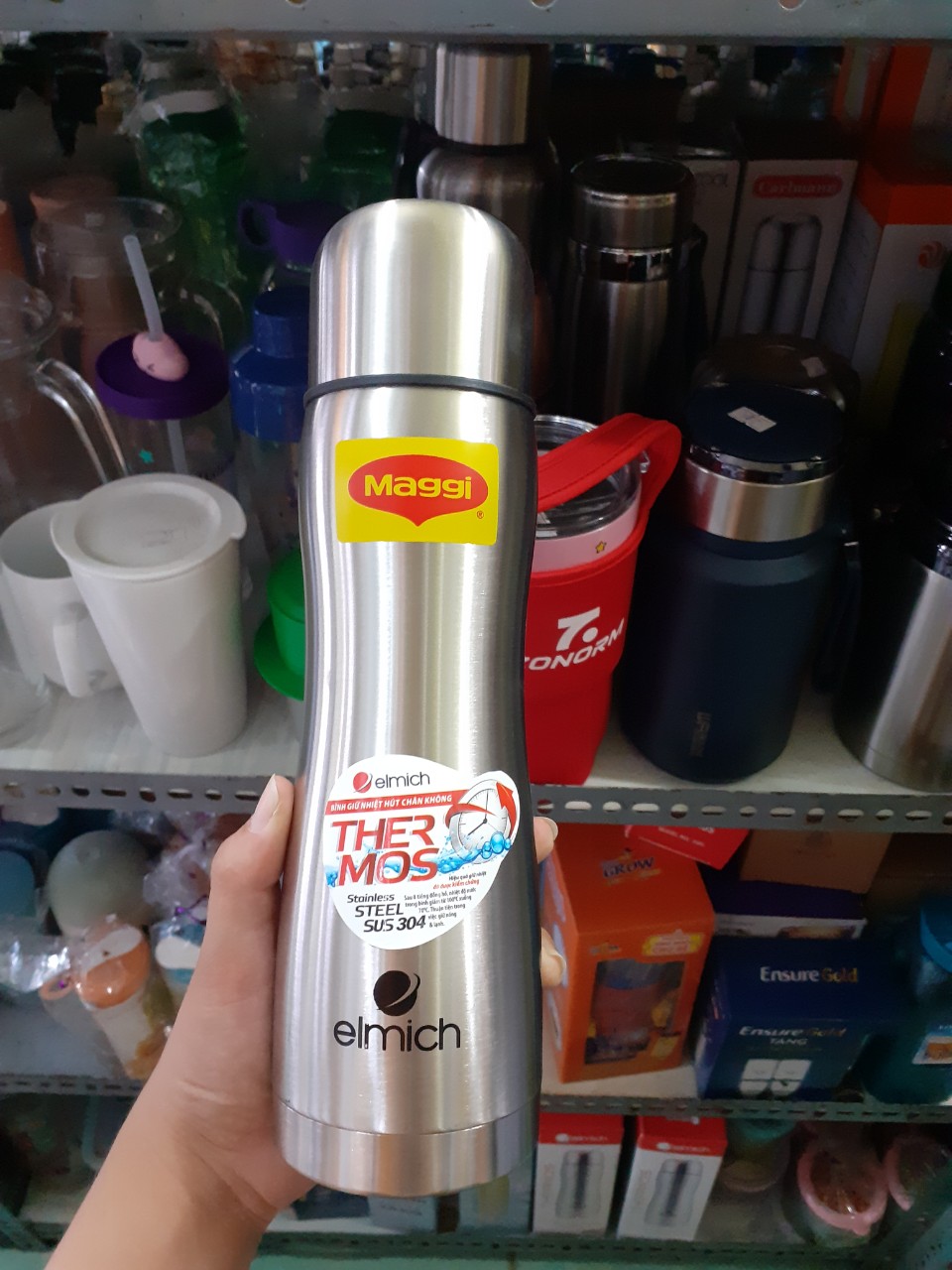 Bình giữ nhiệt Elmich 500ml Quà tặng từ Maggi