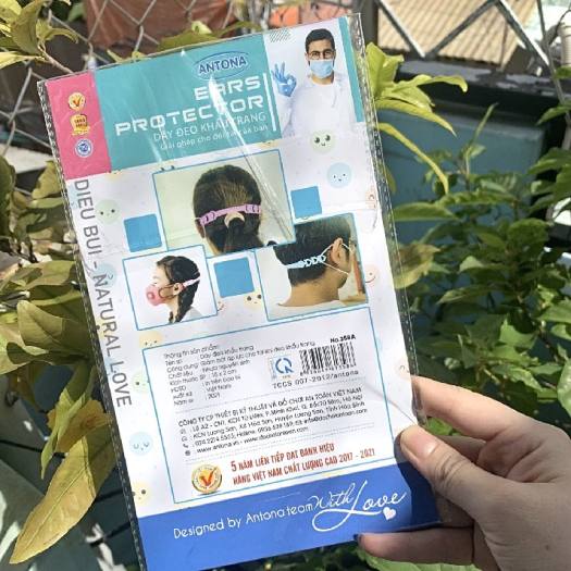 Dây Đeo Khẩu Trang ANTONA, Tai Giả Chống Đau Tai, Dây Đeo Khẩu Trang Y Tế Chống Đau Tai, Day Deo Khau Trang, Day Deo Khau Trang Chong Dau Tai, Thanh Nhựa Dẻo Chống Rơi, Không Có Mùi Nhựa, Quai Gài Khẩu Trang, Quai Silicone Mềm....