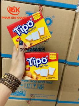 HỘP BÁNH TIPO TRỨNG NƯỚNG 39G