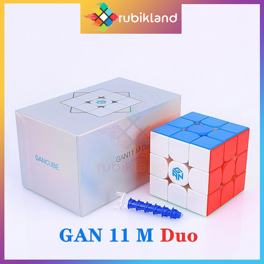 Rubik Gan 11 M Pro / Gan 11 M Duo 3x3 Rubic Nam Châm 3 Tầng Flagship Đồ Chơi Trí Tuệ Trẻ Em