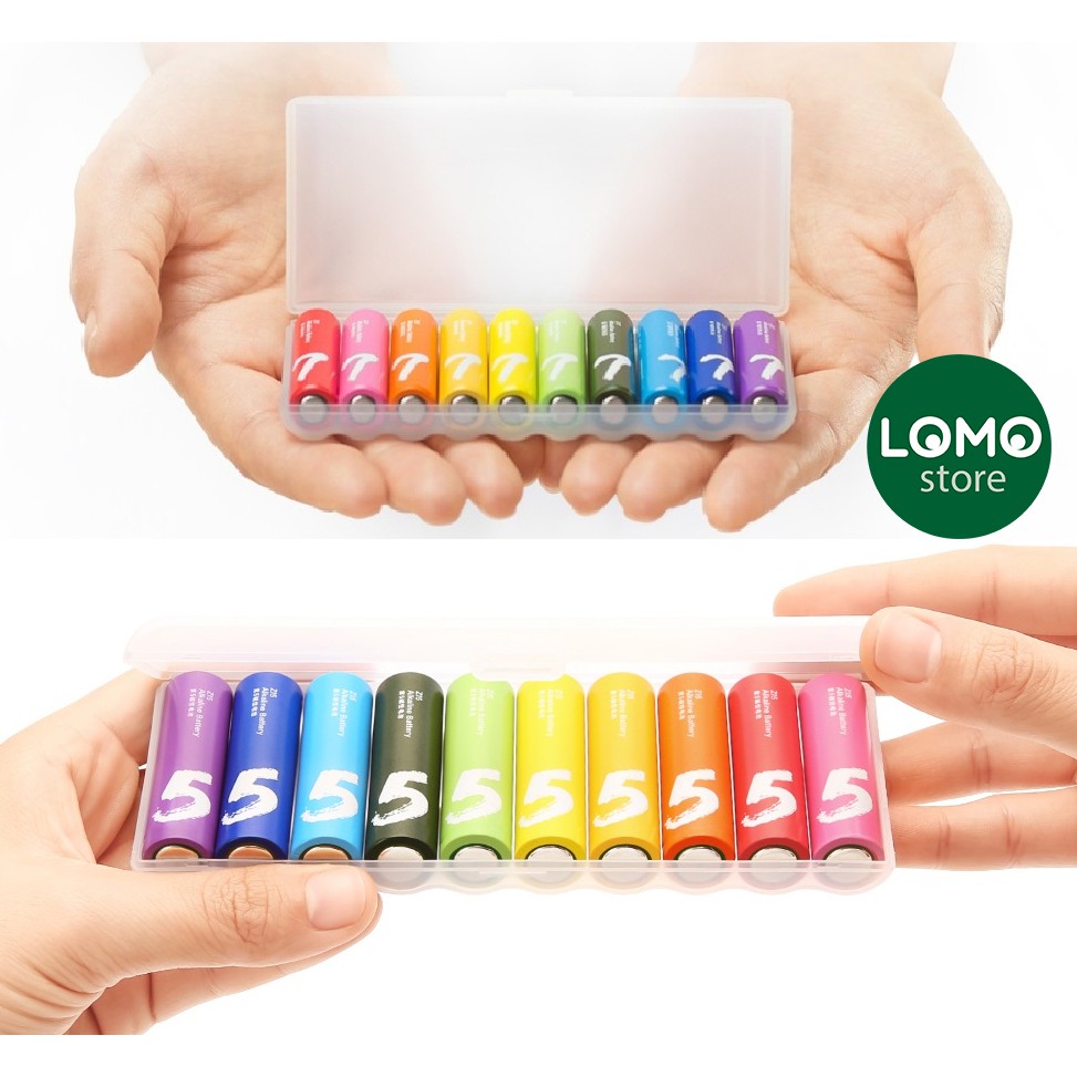 Pin xiaomi rainbow 5 và 7 vỉ 10 viên